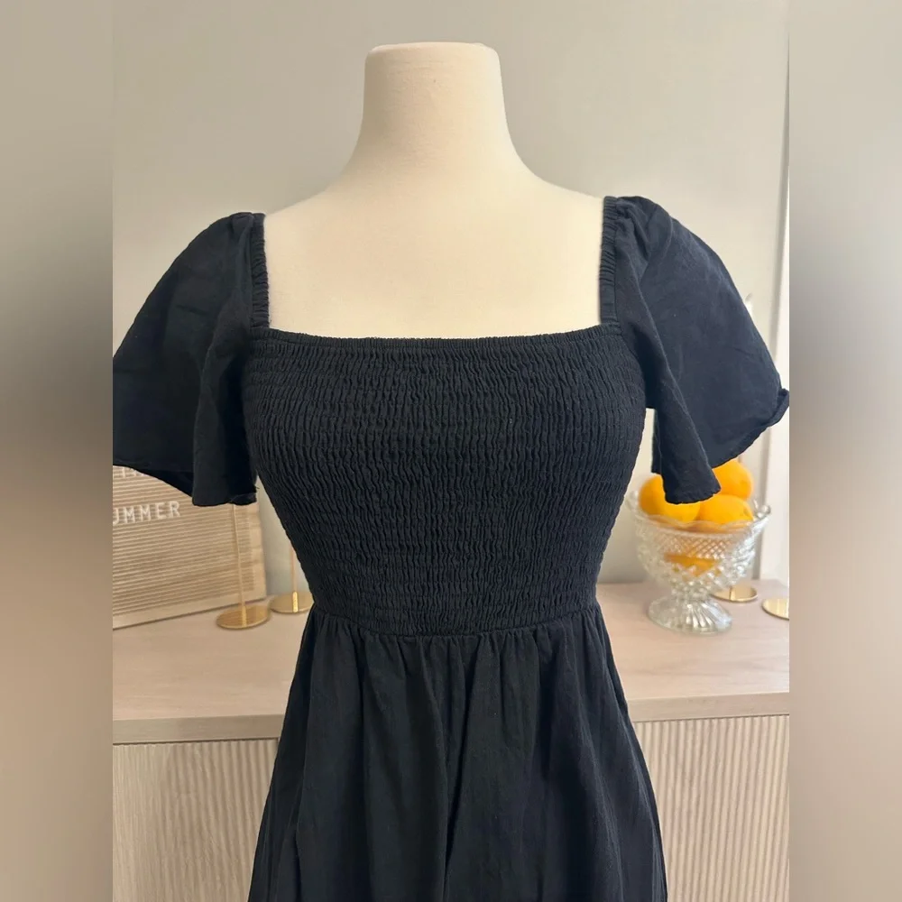 Open Back Ruched Dress‎ - Picture 3 of 5